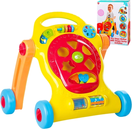 PlayGo trotteur pour premiers pas avec boîte à formes