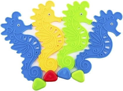 Chevaux ludiques pour la plongée