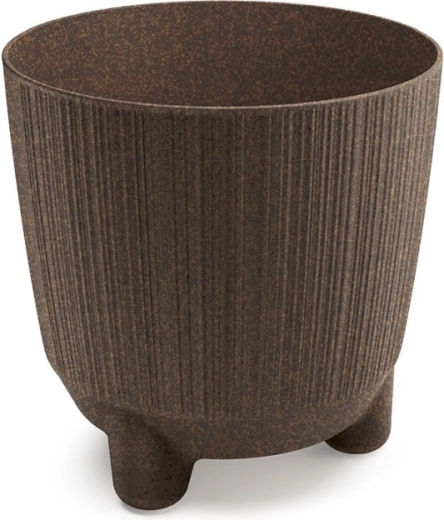 Cache-pot Ryfo N Eco Wood 16,8 cm café
