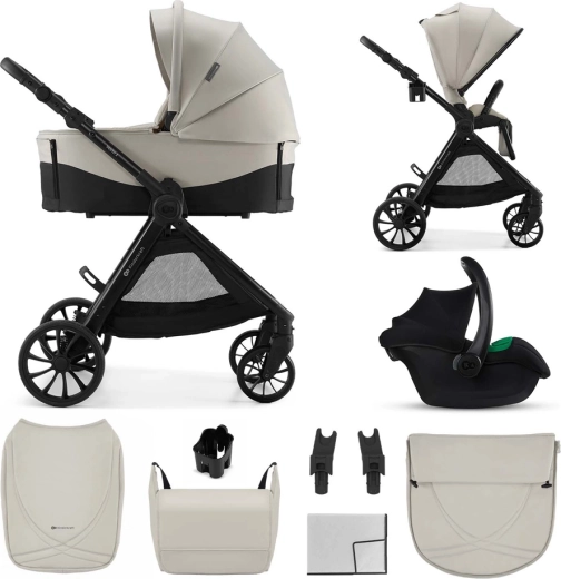 Poussette combinée Kinderkraft Vesto 2 3-en-1 beige