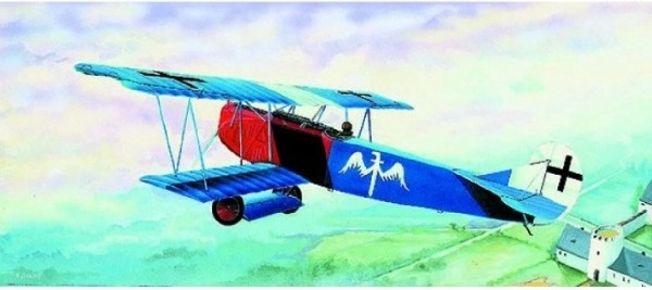 Maquette d'avion Fokker D-VII