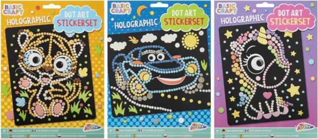 Grafix Image mosaïque Licorne – holographique