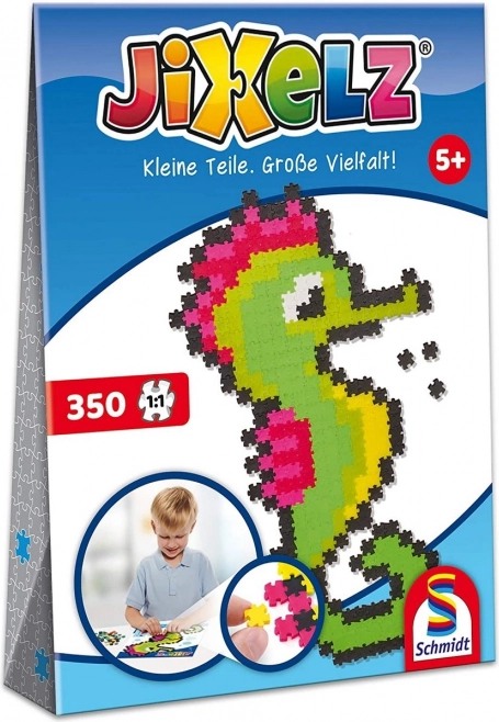 Schmidt Jixelz hippocampe – puzzle mosaïque 350 pièces