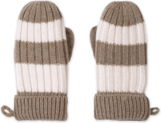 Gants en mérinos Lodger Stripe Buffalo taille 1–2 ans