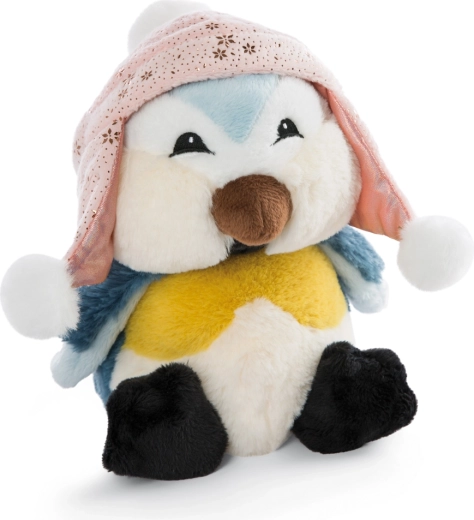 Oiseau en peluche Nici Andoli vert 13 cm