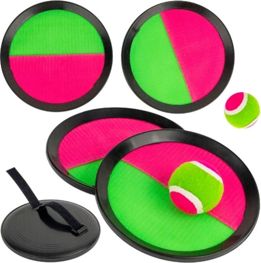 Catch ball – kit de lancer et d’attrapage à scratch