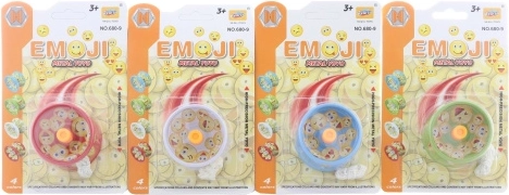 Yo-yo en métal avec motifs emoji