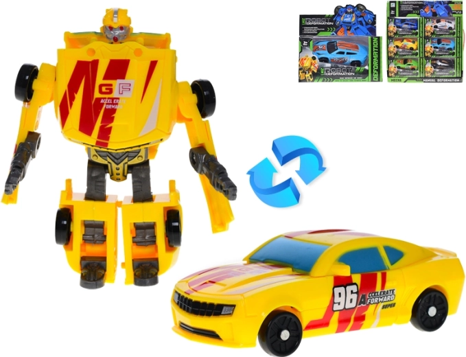 Robot de course 11 cm – jouet transformable pour enfants