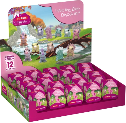 Schleich bayala bébé dinosaure en train d’éclore – édition limitée (présentoir de comptoir)