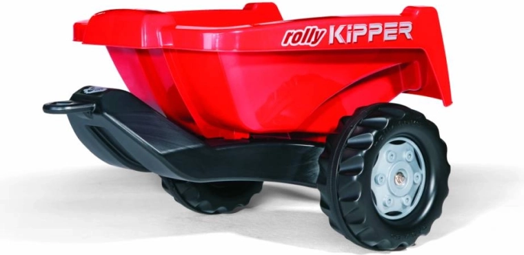 Remorque basculante rouge Kipper pour tracteur