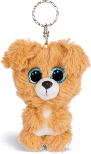 Porte-clés NICI Glubschis chien Lollidog