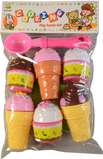 Set de crème glacée avec accessoires