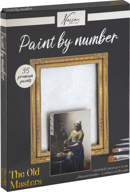 Peinture par numéros sur toile Milk Made 40 × 50 cm