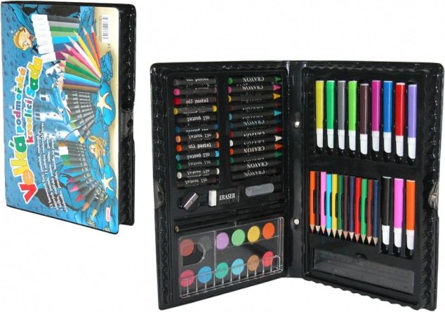 Mallette artistique 67 pièces – motif marin