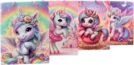 Sac cadeau avec licorne