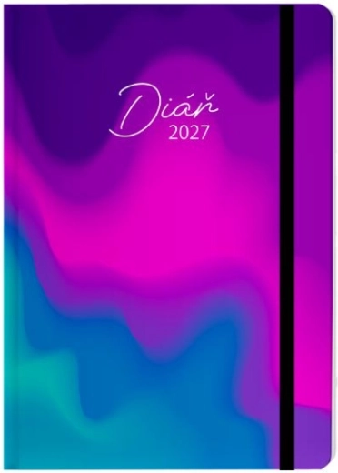 Agenda hebdomadaire A6 Melange 2027