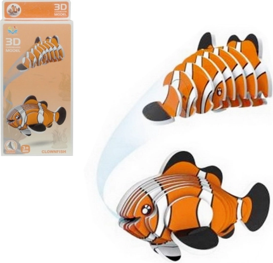 Puzzle 3D poisson Nemo