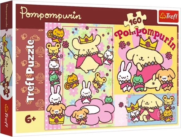 Puzzle Pompompurin i najsłodszy dzień 160 pièces
