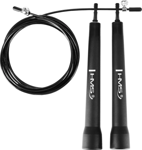 Corde à sauter rapide avec câble en acier HMS