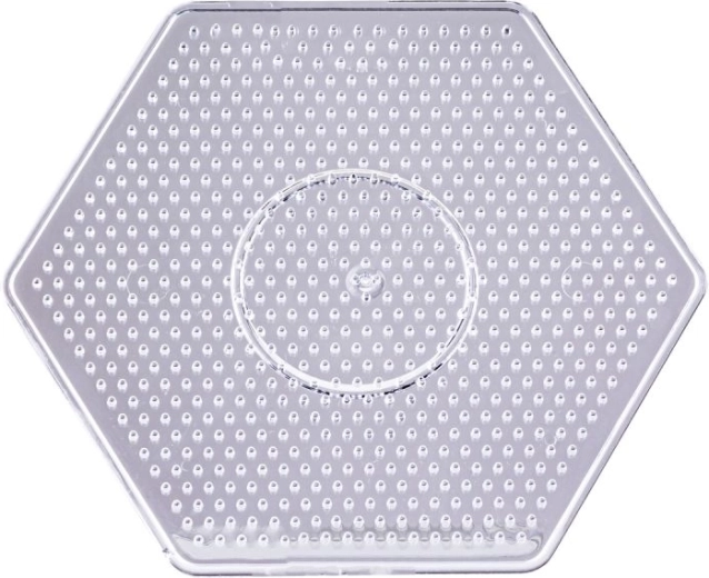 Gabarit pour perles à repasser – grand hexagone - 1 pièce
