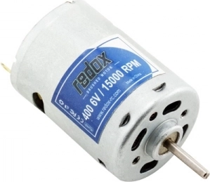 Moteur à courant continu (DC) à balais Redox 400 6 V 15000 tr/min - 1 pièce