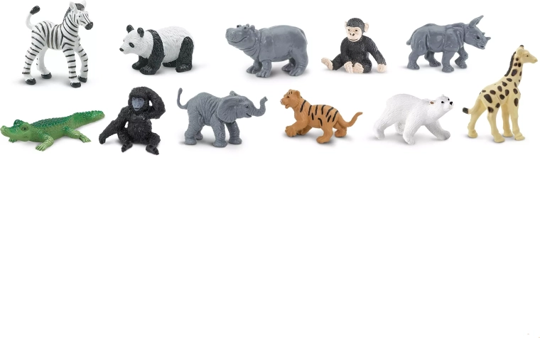 Safari Ltd. bébés du zoo – set de figurines