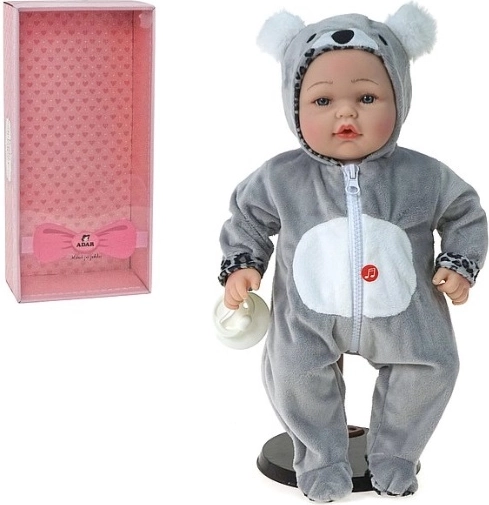 Poupée bébé interactive avec sons