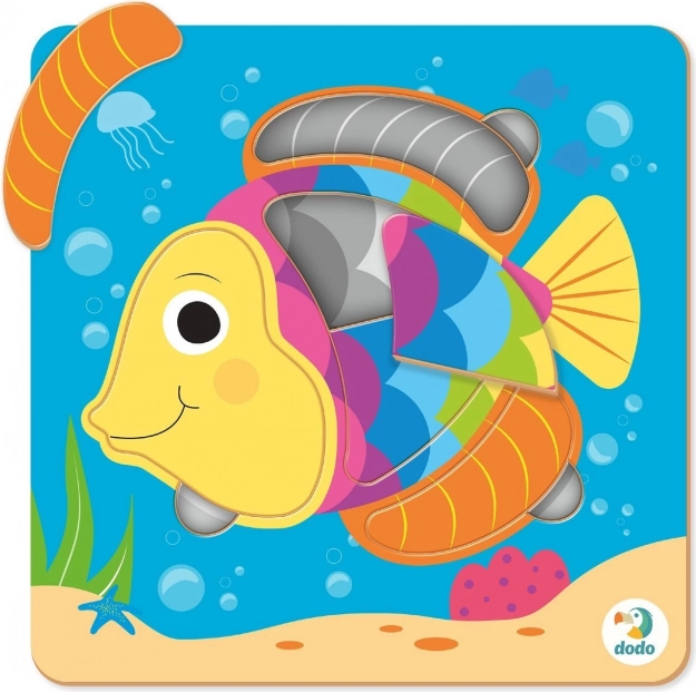 Puzzle DODO poisson – puzzle éducatif dès 18 mois