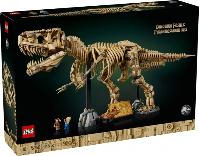 LEGO Jurassic World squelette de tyrannosaure – modèle de collection pour adultes