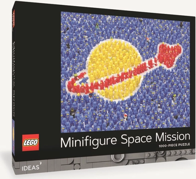 Puzzle LEGO minifigurine mission spatiale 1000 pièces par Chronicle Books
