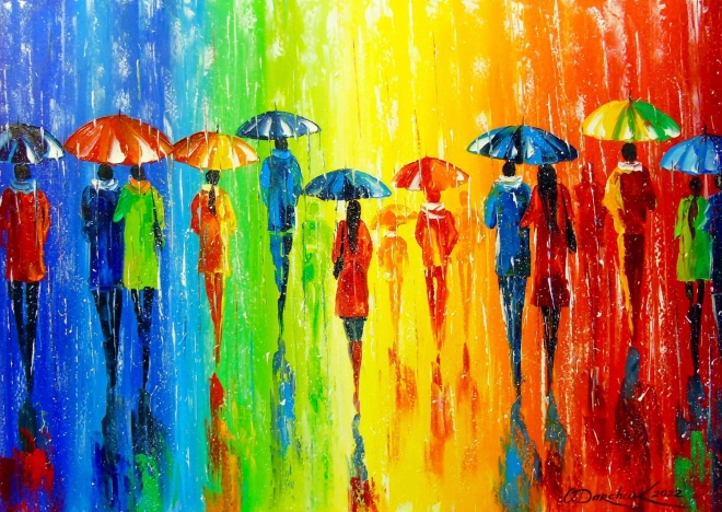 enjoy puzzle quand il pleut – 1000 pièces