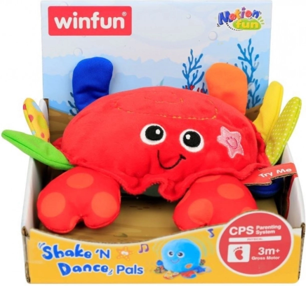 Crabe qui danse et vibre