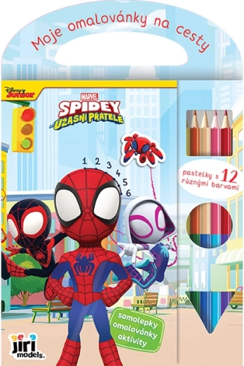 Mes coloriages de voyage Spidey