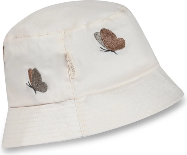 Chapeau pour enfant Nuuuroo Alpha cream butterfly (1–3 ans)