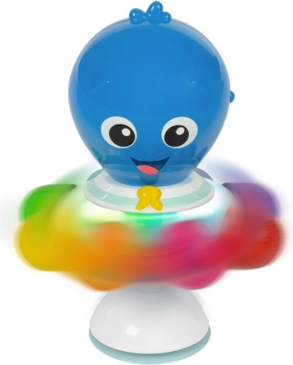Baby Einstein pieuvre sensorielle avec ventouse Opus Spin & Sea