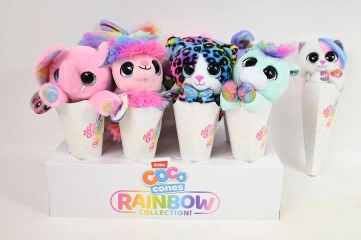 Peluche ZURU Coco Cones dans un cornet