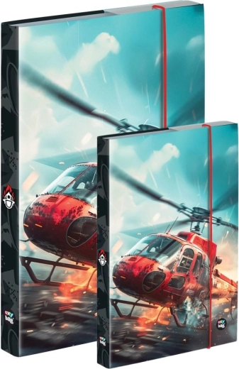 OXYBAG boîte pour cahiers A4 et A5 pompiers