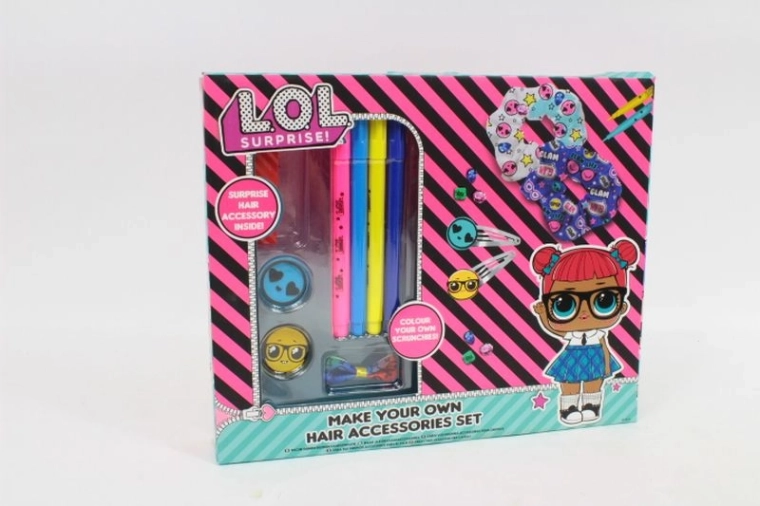 L.O.L. Surprise! kit créatif pour fabriquer des accessoires pour cheveux