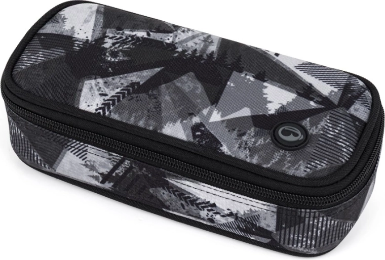 Trousse scolaire Bagmaster Lincoln noir et blanc