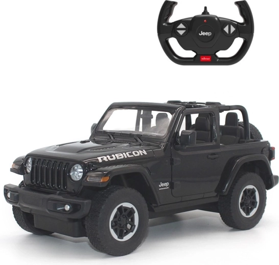 Rastar Jeep Wrangler JL voiture RC télécommandée 1:14 noire