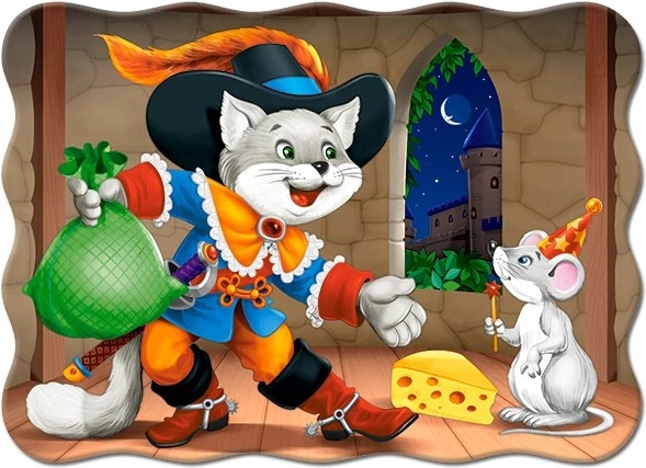 Puzzle 30 pièces – sauvetage d’un chaton – Puzzle