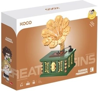 KOCO gramophone rétro – set de construction 2351 pièces