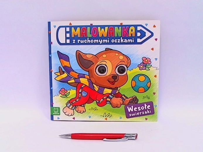 Coloriages aux yeux mobiles Animaux joyeux