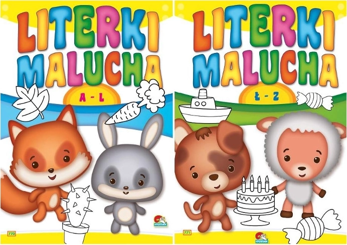 literki malucha – livre éducatif pour l’apprentissage initial des lettres