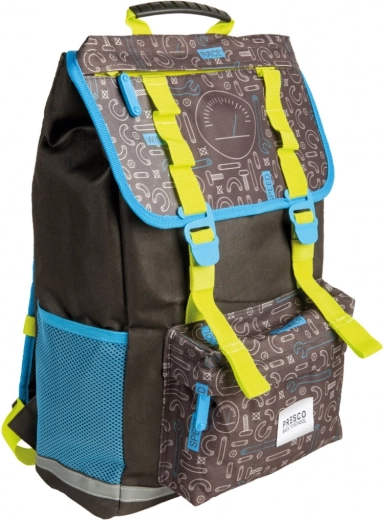 Sac à dos scolaire Technic grand