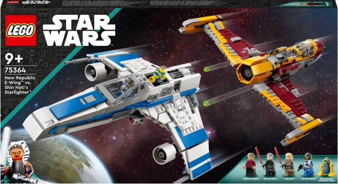 LEGO® Star Wars™ 75364 Chasseur E-wing™ de la Nouvelle République vs chasseur de Shin Hati