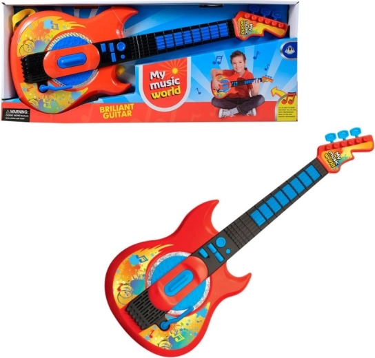 Guitare électrique rock pour enfants à piles