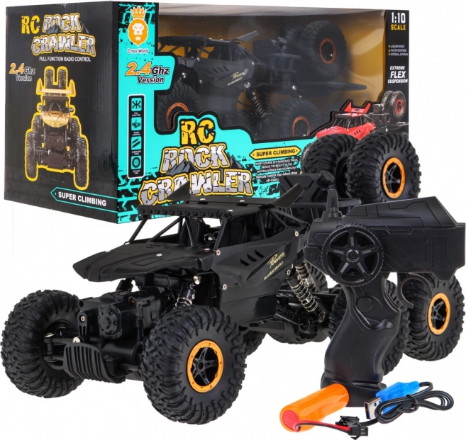 Crawler Rock pour enfants 6+ Télécommande 1:10 6x6 + roues de rechange