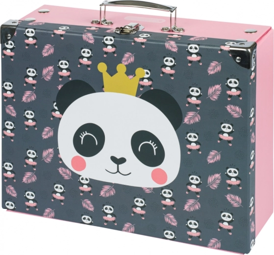 Valisette scolaire pliable avec panda Baagl