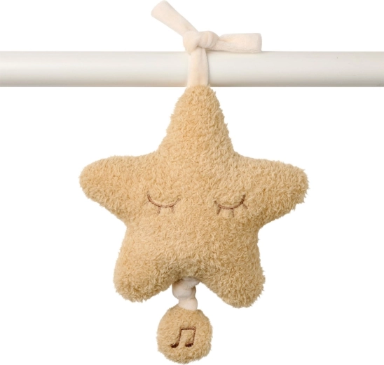 Jouet musical en peluche Nattou Teddy étoile 25 cm